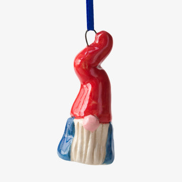 Gnome Ornament by Sue Flanders